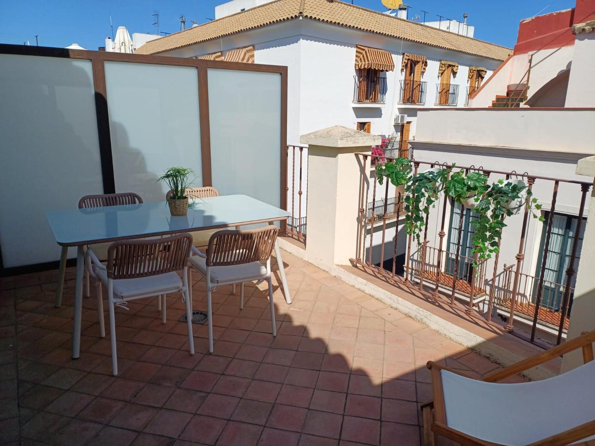Apto. Con Terraza Privada Centro 塞维利亚 外观 照片