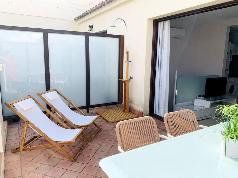 Apto. Con Terraza Privada Centro 塞维利亚 外观 照片